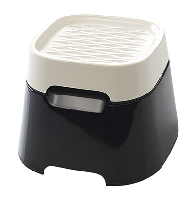 Savic Ergo Cube Drinkbak Creme / Zwart