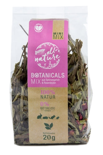 Bunny Nature Botanicals Mini Mix Smalle Weegbree / Rozenbloesem