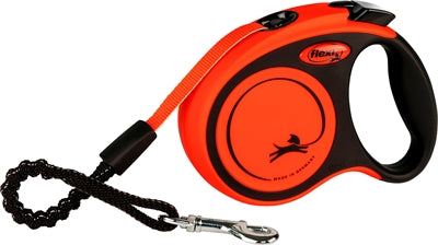 Flexi Rollijn Xtreme Tape Zwart / Oranje